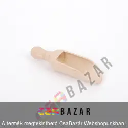 Fa fűszerkanál 9 cm