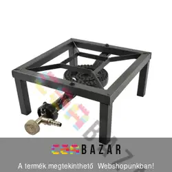 Öntvény Gázzsámoly 25x25 cm-es