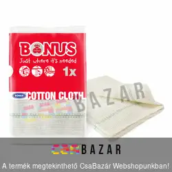 Felmosórongy, pamut padlókendő Bonus
