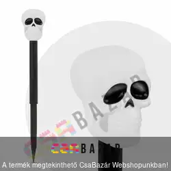 Led-es szolár lámpa halloween koponya