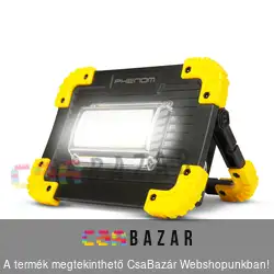 Multifunkciós reflektor - 2 x 2200 mAh Li-ion akkumulátor