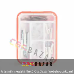 Csavar készlet tiplivel - 60 db / csomag