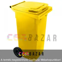 Gurulós kuka Sárga 120 L
