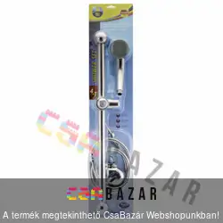 Fali zuhanyszett krómozott