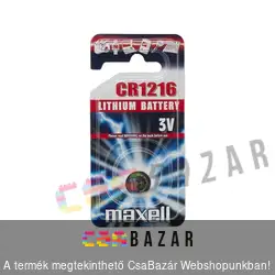 Gombelem 1216 maxell