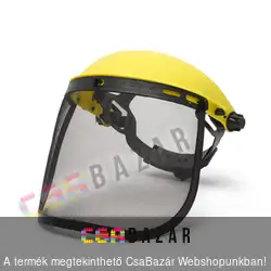 Arcvédő rostély homlokpánttal