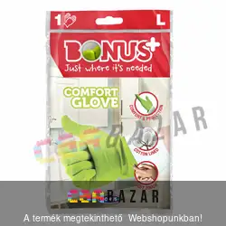Bonus Komfort gumikesztyű L