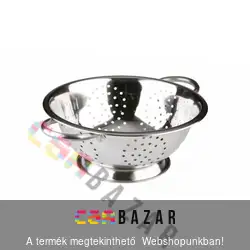Gyümölcsmosó, tésztaszűrő króm szűrő 24cm