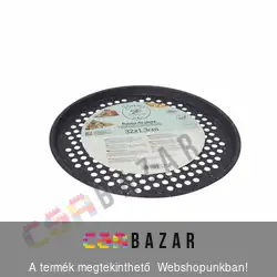 Tapadásmentes, bevonatos pizza sütőedény