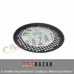 Tapadásmentes, bevonatos pizza sütőedény 32 cm