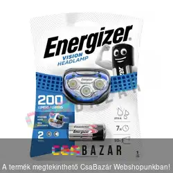 3 ledes Energizer Vision fejlámpa HDA323