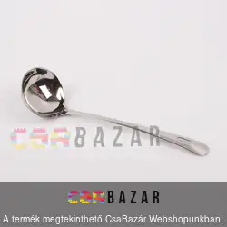 Merőkanál rozsdamentes acélból 40 cm