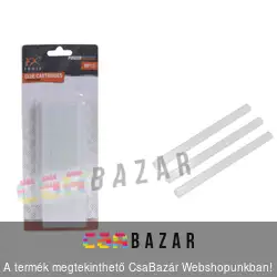 Ragasztórúd - 11 mm x 150 mm átlátszó 10 db/cs