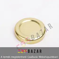 Befőttes üveg tető 38 mm