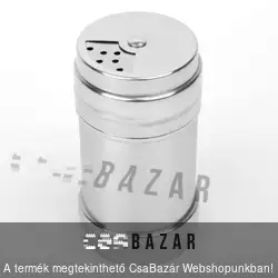 Inox sószóró 9,5 cm
