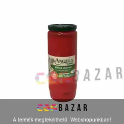 Olajmécses, mécses betét 14 cm 75 órás Angela 4 - piros
