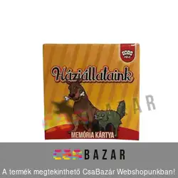 Memória kártya - Háziállataink