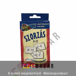 Szorzás Oktatókártya
