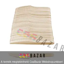 Eldobható fa evőeszköz kés 100 db / csomag