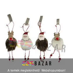 Akasztható karácsonyi dekoráció, fenyődísz