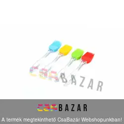 Szilikonos kalácskenő ecset 20 cm nagy