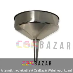 Fém tölcsér 16 cm-es