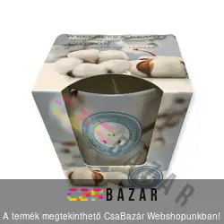 Illatgyertya, illatmécses üvegben Wellness and Beauty