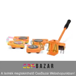 Bútorszállító készlet, emelő 150 kg-ig