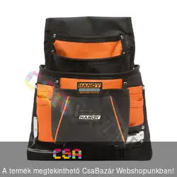 Műanyag szerszámtároló övtáska 4+6 zsebbel