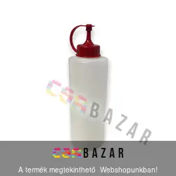 Ketchup, mustár, szósz nyomó palack