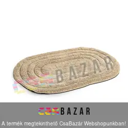 Fürdőszobai kilépőszőnyeg - törtfehér 60 x 40 cm