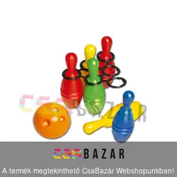 Bowling szett 7 db-os