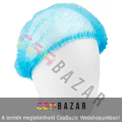 Hajháló PP 100 db-os kék szín