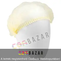 Hajháló PP 100 db-os sárga szín
