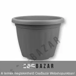 Virágcserép 60cm-es antracit