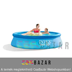 Puha falú medence 244x61 cm Intex 28106 Easy Set
