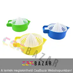 Műanyag csőrös citromcsavaró 200 ml