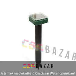 Leszúrható szolár kártevő riasztó, vakond riasztó