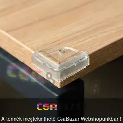 PVC Sarokvédő asztalra - átlátszó - 4 db / csomag