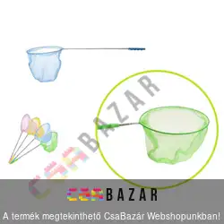 Teleszkópos medence tisztító háló 47 x 20 cm - lepke háló