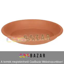 Óriás virágcserép alátét 49 cm-es terrakotta