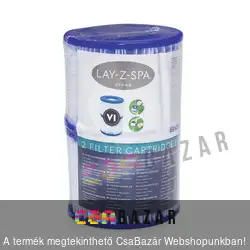 Szűrőbetét Lay-Z-Spa felfújható jakuzzihoz VI. tip. Bestway 60311 2db/cs