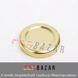 Befőttes üveg tető 53 mm