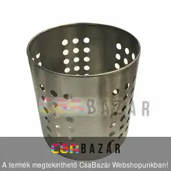 Inox evőeszköz szárító, csepegtető kicsi