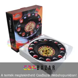 Drunken rulett ivós társasjáték, party játék