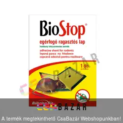 Biostop ragadós egér- és patkányfogó lap