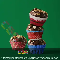 Muffin papír szett - karácsonyi II - 100 db / csomag