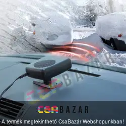 Autós páramentesítő és fűtőventilátor