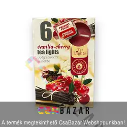 Illatmécses, teamécses vanília-cherry illatban 6 db-os