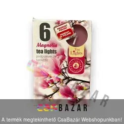 Illatmécses, teamécses magnólia illatban 6 db-os